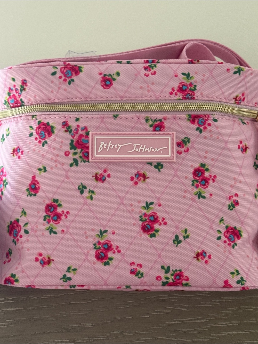 NEW Betsey Johnson Floral insulated Cooler Lunch tote Bag - Picture 5 of 10